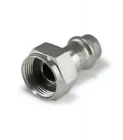 Муфта из нержавеющей стали с накидной гайкой 22*1 (ZEISSLER) (70/5)