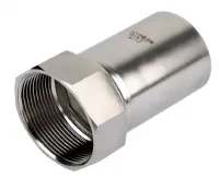 Муфта из нержавеющей стали – вставка 18*1 в.р. (ZEISSLER) (90/5)