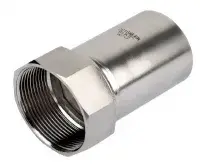 Муфта из нержавеющей стали – вставка 42*1 1/2 в.р (ZEISSLER) (24/4)