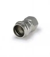 Муфта из нержавеющей стали-раструб 42* 1 1/2 в.р. (ZEISSLER) (24/4)